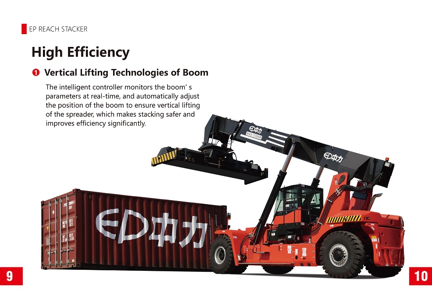 Xe nâng hàng container 45 tấn, model ZL450/ZL450-A